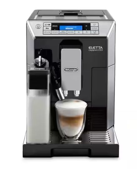デロンギ エレッタ カプチーノ トップ コンパクト全自動コーヒーマシン[ECAM45760B]