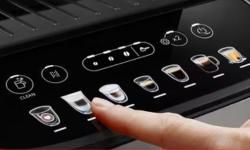 ラテクレマ搭載モデル２機種 ◆マグニフィカ イーヴォ 全自動コーヒーマシン チタニウムブラック ECAM29081XTB 操作パネル