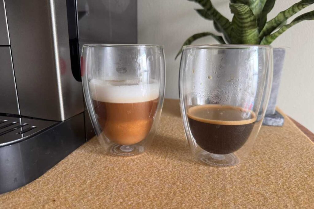 カプチーノとエスプレッソ