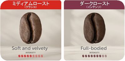 illyブレンド 豆 ミディアムロースとダークロースト