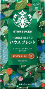 スターバックス コーヒー ハウス ブレンド 250g,豆,レギュラーコーヒー,ミディアム ロースト