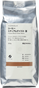 無印良品 オリジナルブレンドコーヒー豆 ミディアムテイスト 200ｇ