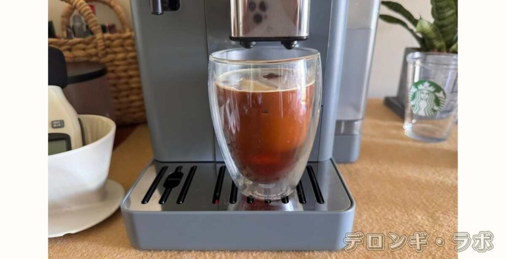 リヴェリアでアイスコーヒー抽出中