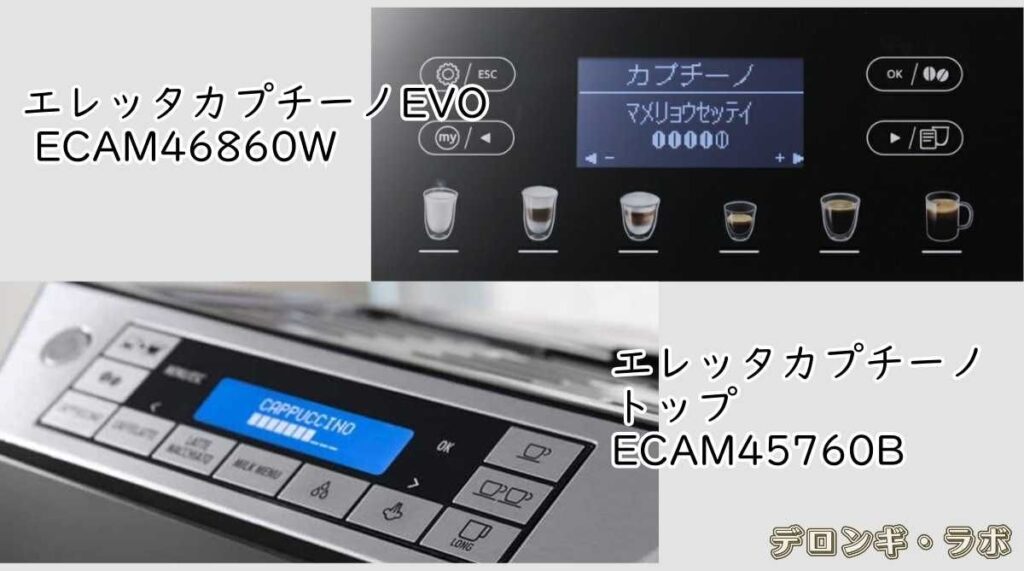 エレッタイーヴォとトップの操作版