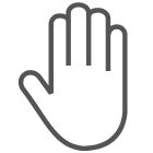 手動ミルクのアイコン