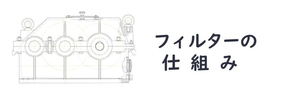 ウォーターフィルターの仕組み