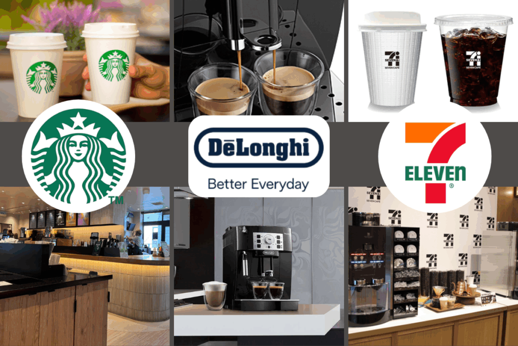 スタバ・デロンギ・セブンカフェのイメージ