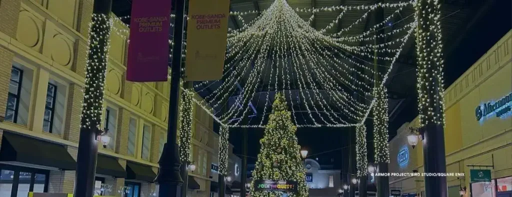 神戸三田プレミアム・アウトレットのイルミネーション