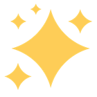 きらきらしたアイコン